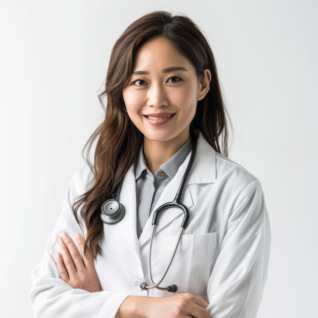 Asian medical consultant doctor physician