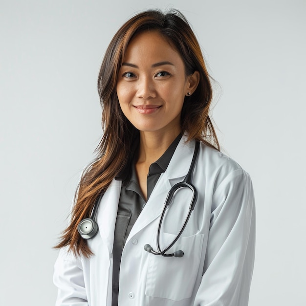 Asian medical consultant doctor physician