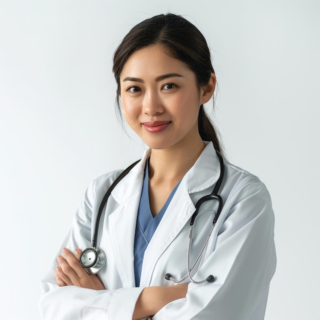 Photo asian medical consultant doctor physician