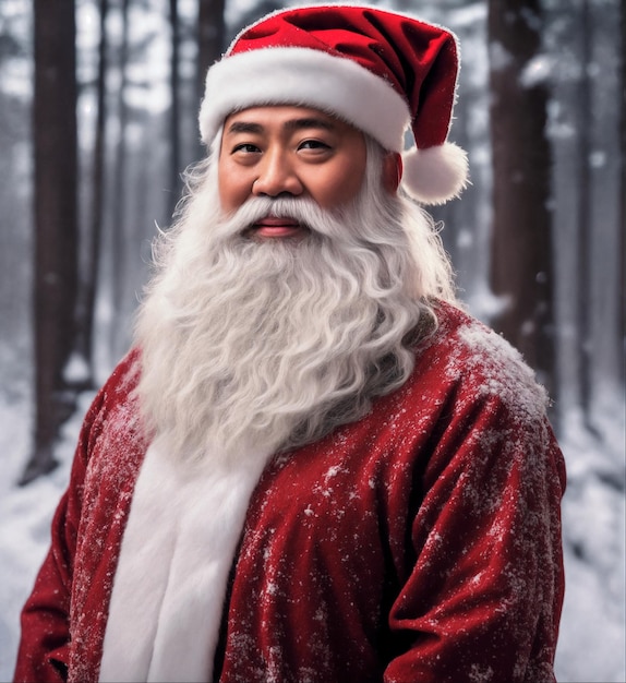 Asian Santa Claus