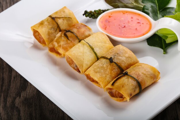 Asian spring roll