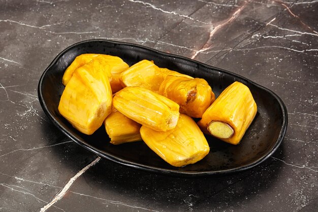 Photo asian tropical sweet and juicy jackfruit