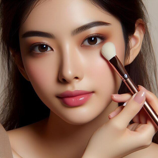 Asian woman face Ultimate Beauty Icon