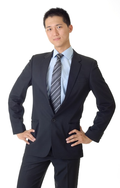 Asian young businessman portrait