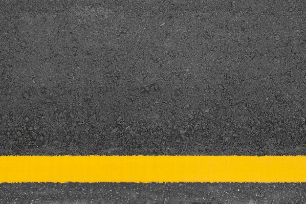 Photo asphalt road texture and background. flat lay. top view