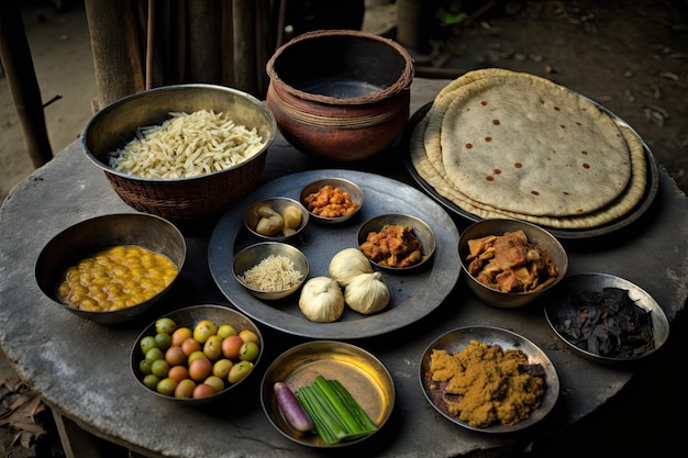 Assamese traditional food items displayed for sell ahead of Bhogali Bihu