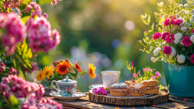 Assorted Cakes on a Table