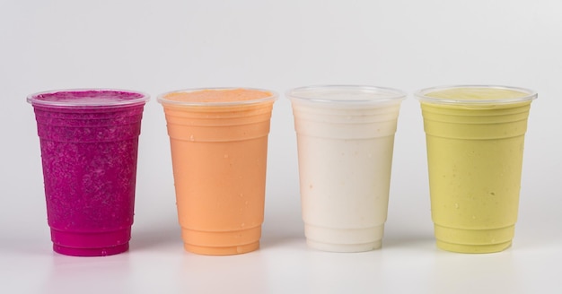 Assorted Fruit Shake Front View