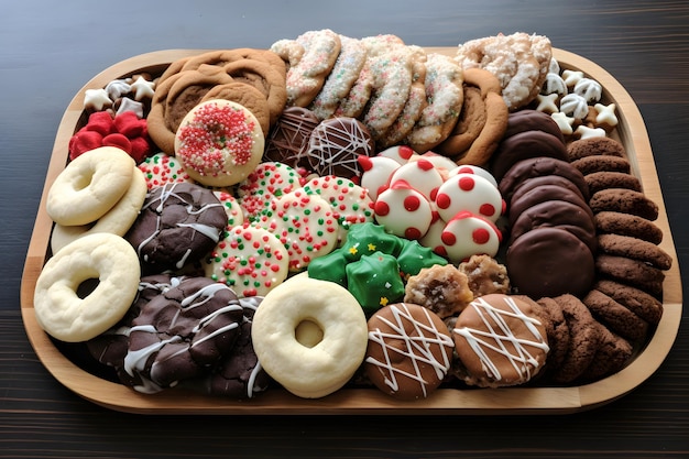 Assorted Holiday Cookie Platter