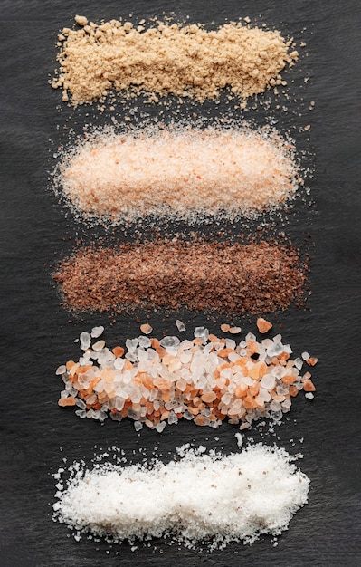 Assorted speciality salt