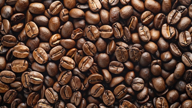 Assortment of Coffee Cups Overhead