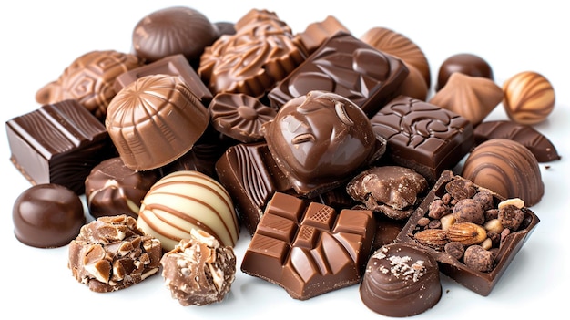 Assortment of Delicious Chocolate