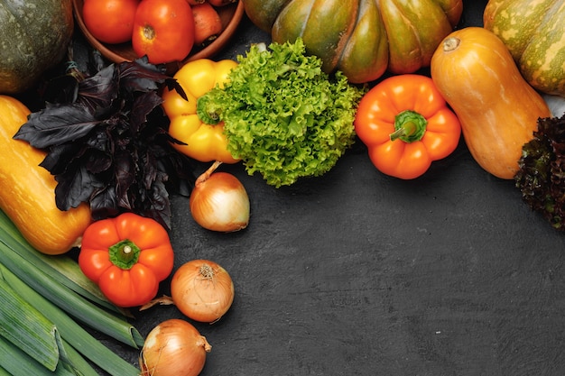 Assortment of different vegetables