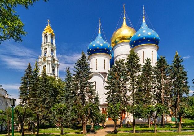 Assumption Cathedral in Trinity Sergius Lavra Sergiyev Posad