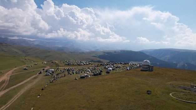 The AssyTurgen Observatory is high in mountains