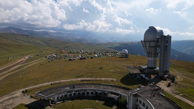 The AssyTurgen Observatory is high in mountains