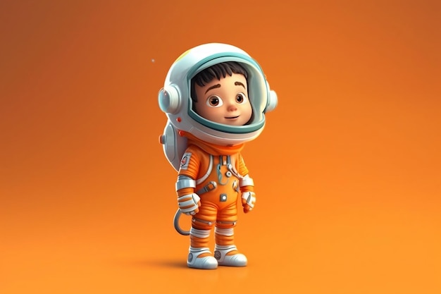 Astro the Cartoon Astronaut AI