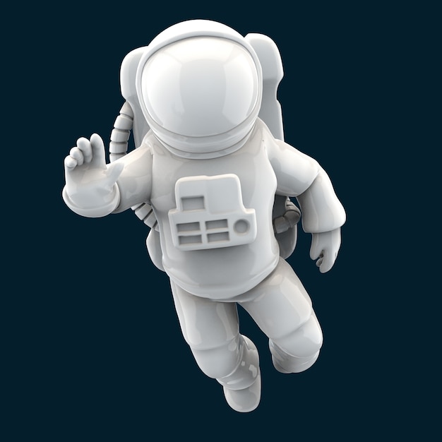 Astronaut concept - 3D Illustration