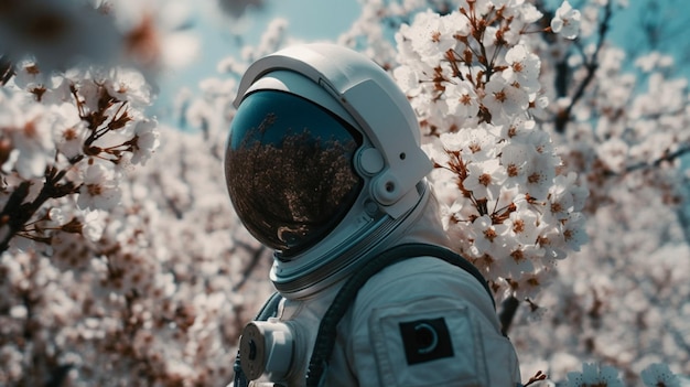 astronaut in space Generative AI