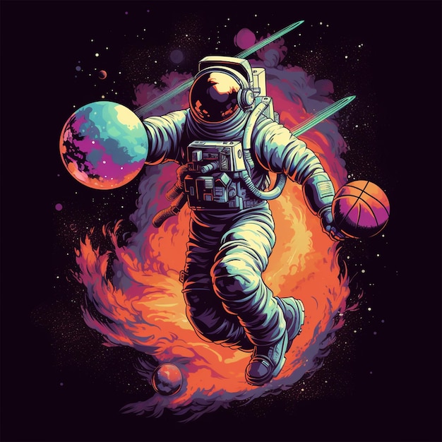 astronaut vector