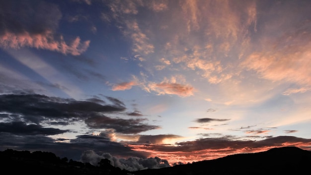 Atardecer de colores