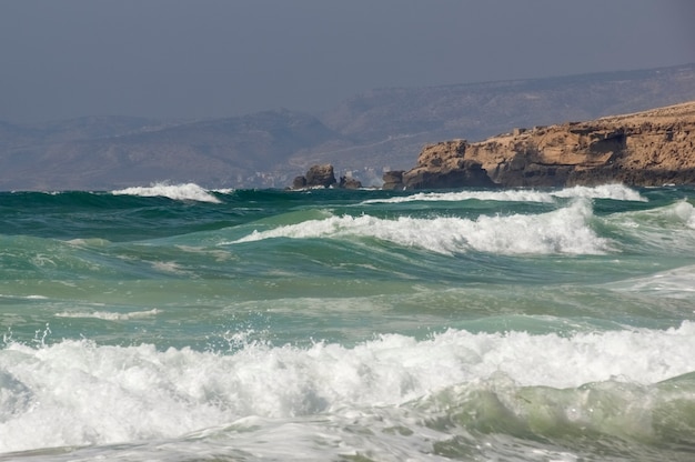 Atlantic coast. Timassinin. Morocco. Africa