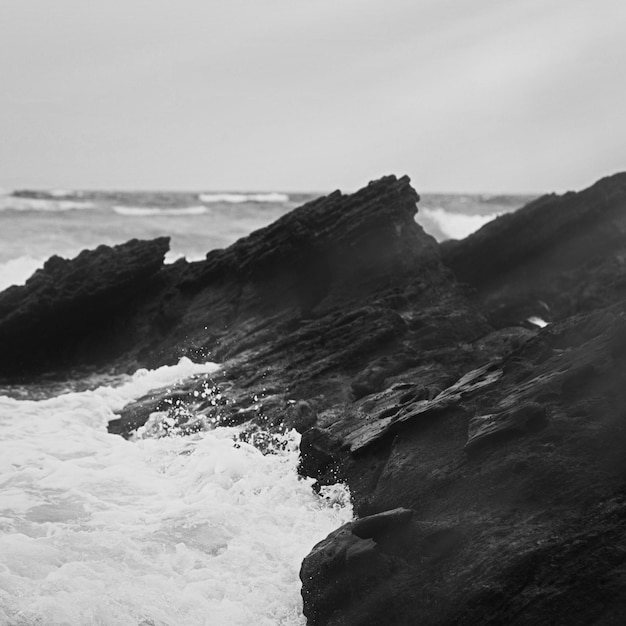 Atlantic ocean coast scenery fine art