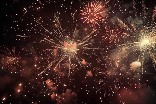 The Atmosphere and Excitement of a Fireworks Display