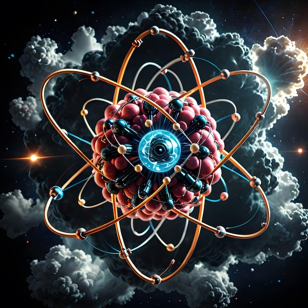 Atomic Structure in Space