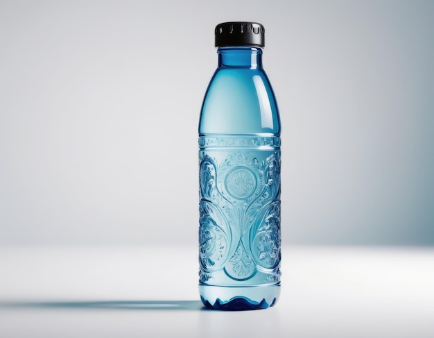 Attractive and professional water bottle mockup on a clean white background