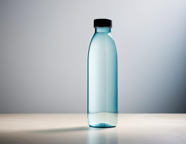 Attractive and professional water bottle mockup on a clean white background