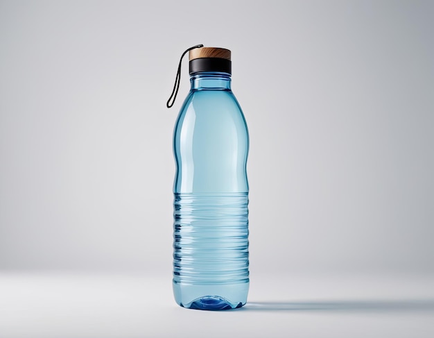 Attractive and professional water bottle mockup on a clean white background