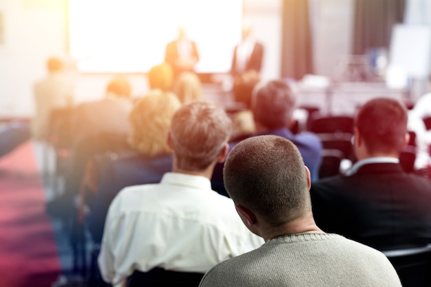 Audience at the conference hall