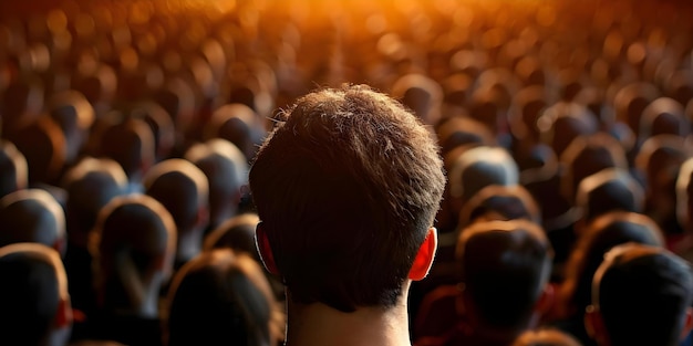 Audience Engaged in Conference Hall Listening to Speaker at Business Event Concept Business Event Conference Hall Audience Engagement Speaker Listening