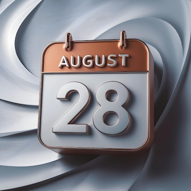 august 28 calender icon