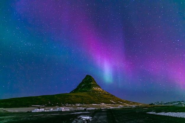 Aurora borealis Iceland