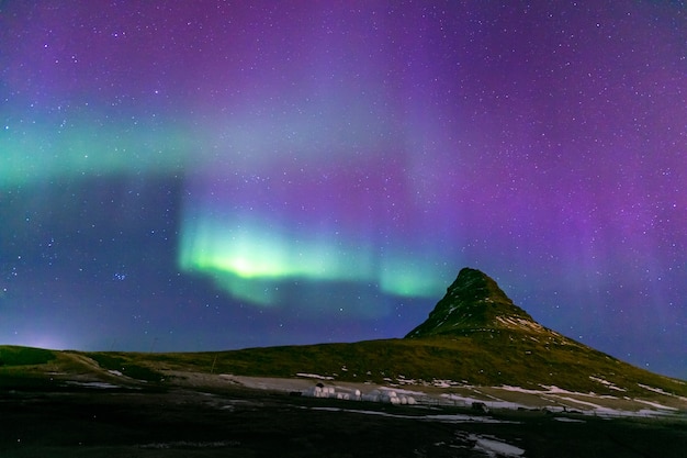 Aurora borealis Iceland