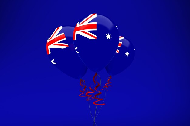 Australia Flag Balloons