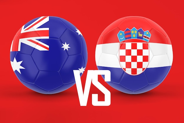 Australia VS Croatia Football