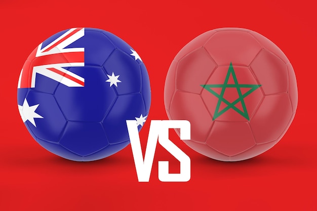 Australia VS Morocco Football