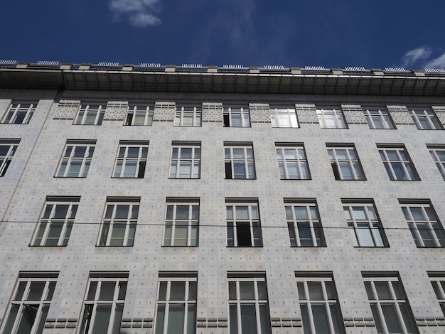 Austrian postal savings bank building in Vienna