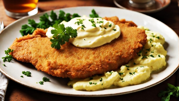 Austrian schnitzel food