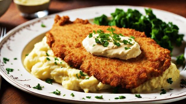 Austrian schnitzel food