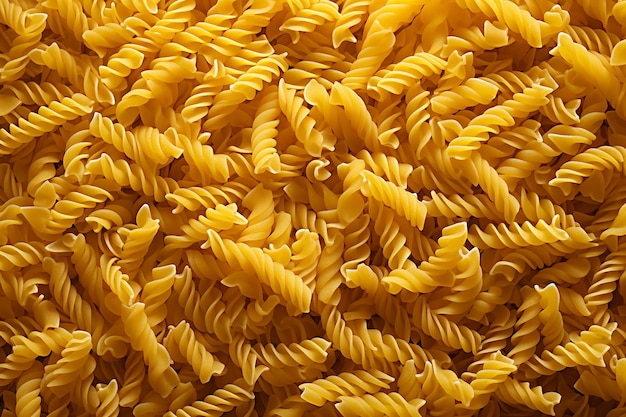 Authentic Italian Pasta Photography Top View