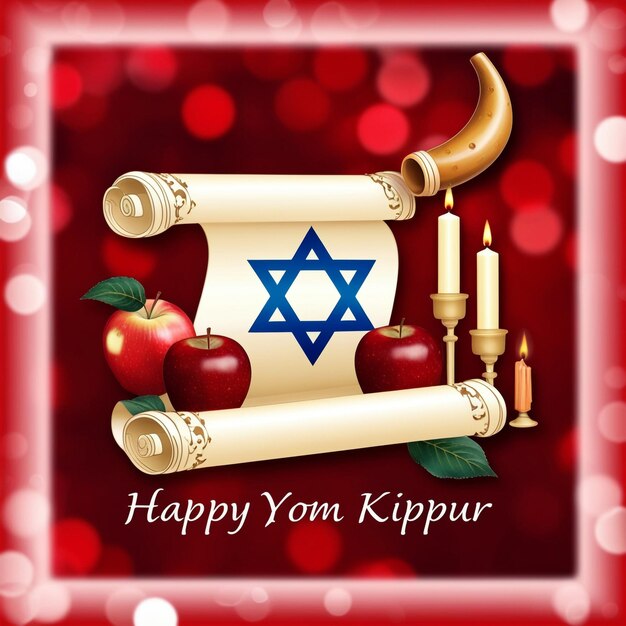 Photo authentic observance of yom kippur traditions and meaning