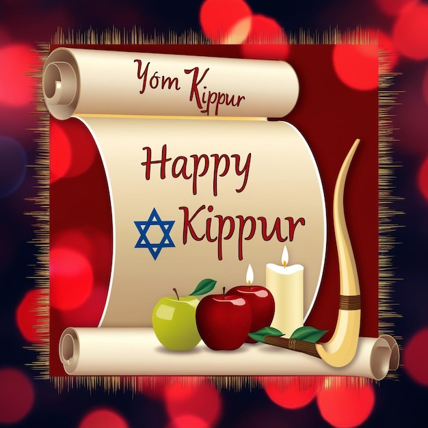 Photo authentic observance of yom kippur traditions and meaning