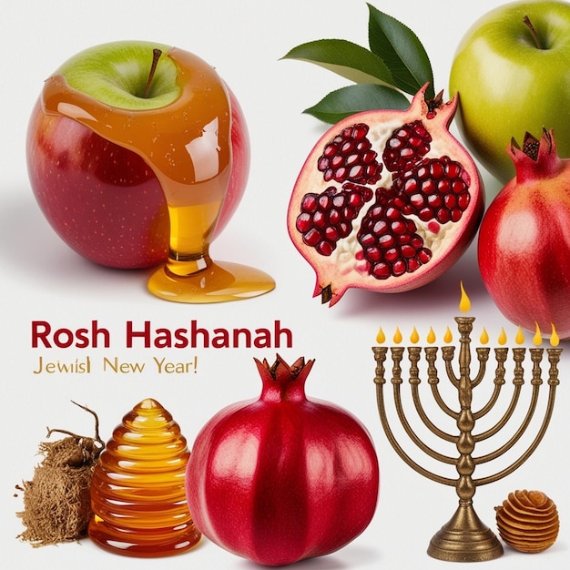 Authentic Rosh Hashanah Background for a Genuine Celebration