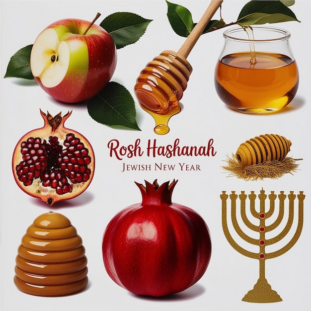 Authentic Rosh Hashanah Background for a Genuine Celebration