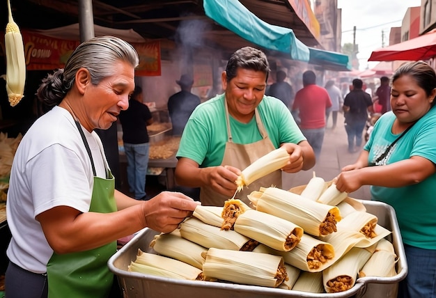 Authentic Street Food Tamales