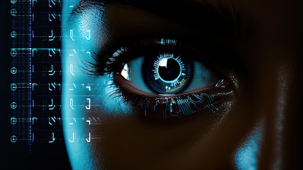 Authentication technology eye